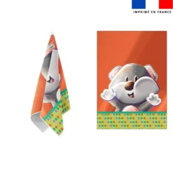 Torchon imprimé Koala Lou-Stick - Création Stillistic
