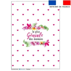 Torchon imprimé la plus géniale des mamans