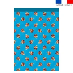 Torchon imprimé mini bébé écureuil - Création Stillistic
