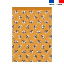 Torchon imprimé mini bébé hippo - Création Stillistic