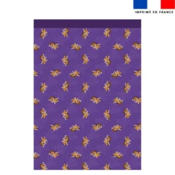 Torchon imprimé mini bébé lynx - Création Stillistic