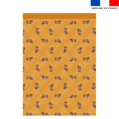 Torchon imprimé mini bébé ours - Création Stillistic