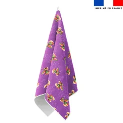 Torchon imprimé mini bébé perroquet - Création Stillistic