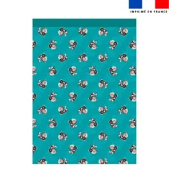 Torchon imprimé mini bébé rhino - Création Stillistic