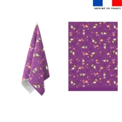 Torchon imprimé mini licorne - Création Stillistic