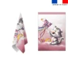 Torchon imprimé tigre blanc - Création Stillistic