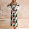 Toucan tropical multicolore - Fond beige