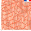 Trait abstrait rétro - Fond orange