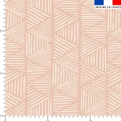 Triangle forme abstraite - Fond beige