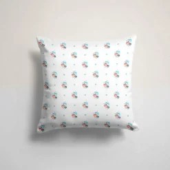 Trio coeurs bleus rouges noirs- Fond blanc