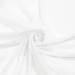 Tulle couleur blanc pour robe de mariée grande largeur