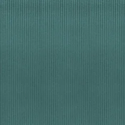 Velours côtelé d'ameublement bleu canard