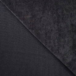 Velours côtelé gris anthracite