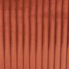 Velours grosses côtes terracotta