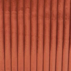 Velours grosses côtes terracotta