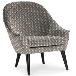 Velours imprimé art déco écaillle