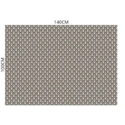 Velours imprimé art déco écaillle