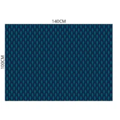 Velours imprimé art déco triangle émeraude