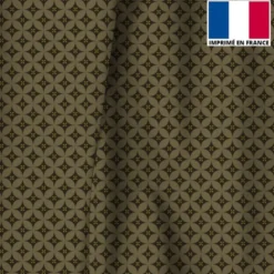 Velours imprimé céramique art déco