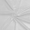 Velours stretch brillant blanc