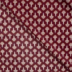 Voile de coton petits motifs ethniques
